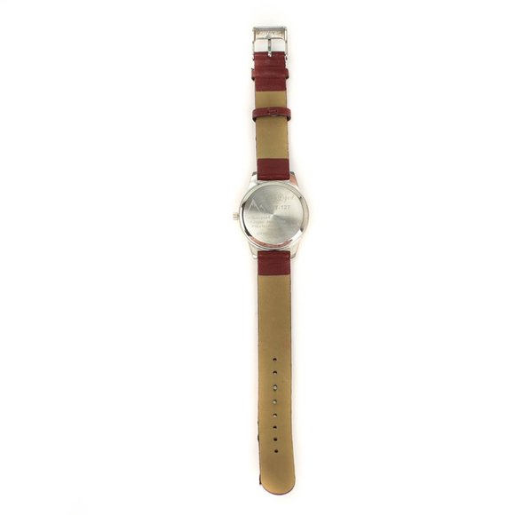 DEEP DYED: Red, Leather Constellations Watch main image 5